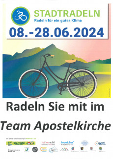 Stadtradeln 2024 Team Apostelkirche