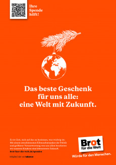 Brot für die Welt - Weihnachtskugel