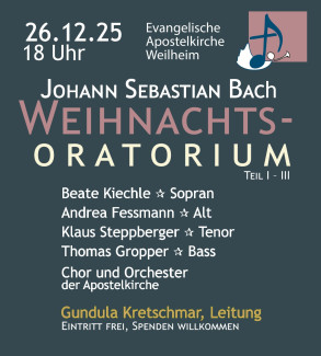 Weihnachtsoratorium 2025