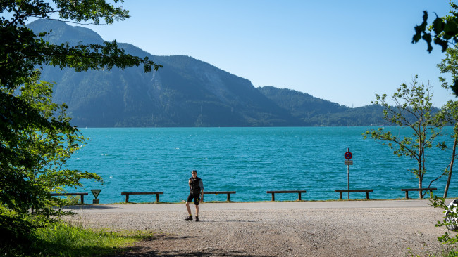 Blick auf den Walchensee